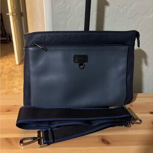 Furla Navy Leather Crossbody Bag